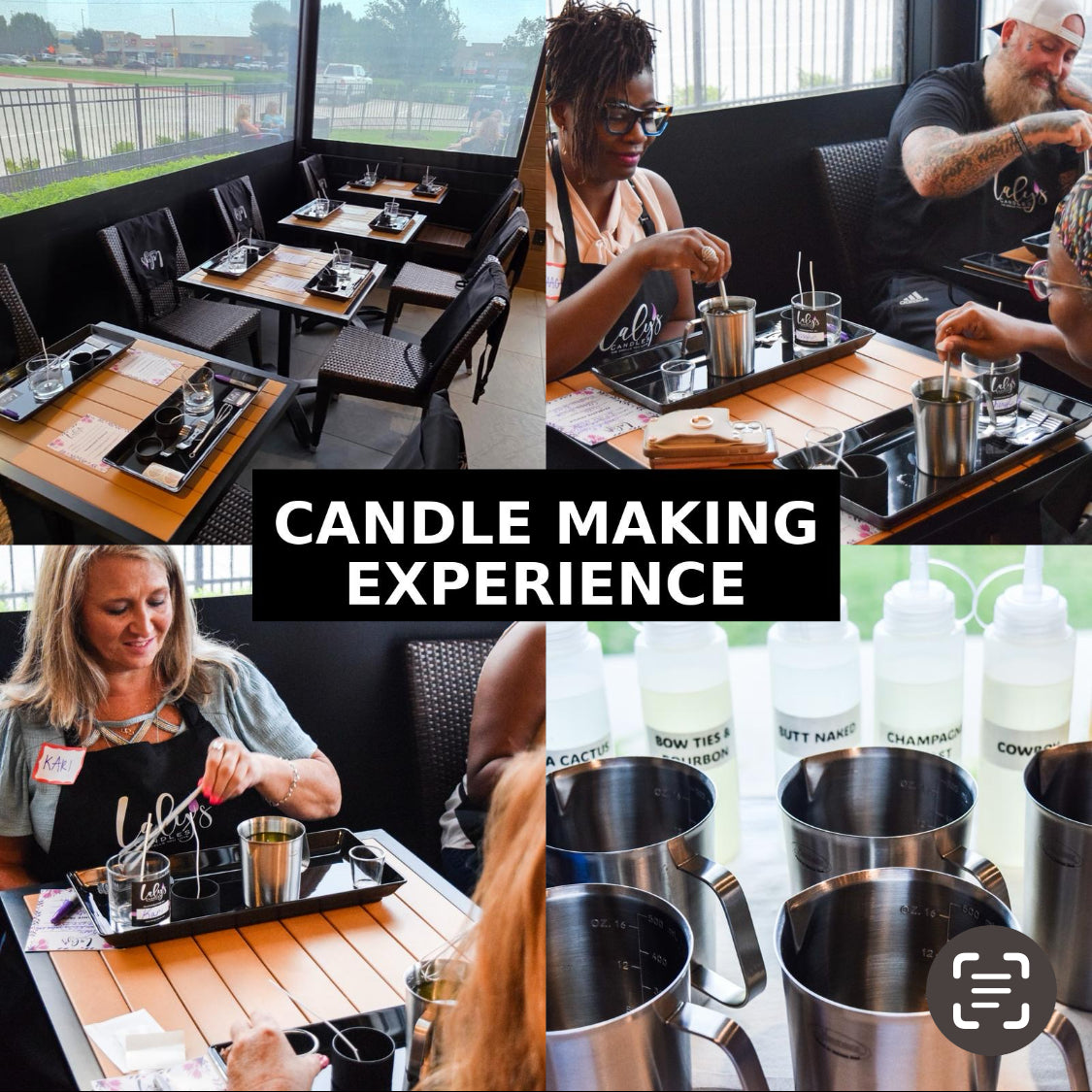 CANDLE MAKING CLASS * August 8, 2025, 7:30PM * Java Lounge Mansfield