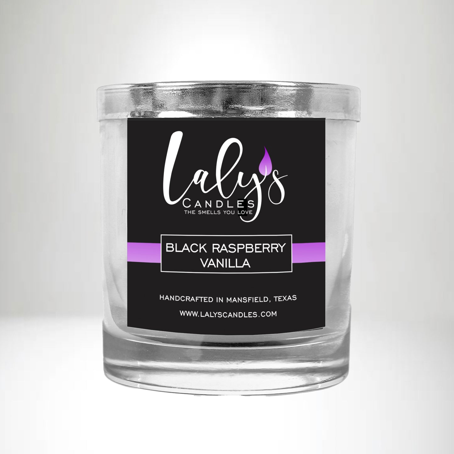 Hand poured strong scented candle in thick glass jar. Non toxic oils, clean burning, long lasting. Arlington, Mansfield, Midlothian.