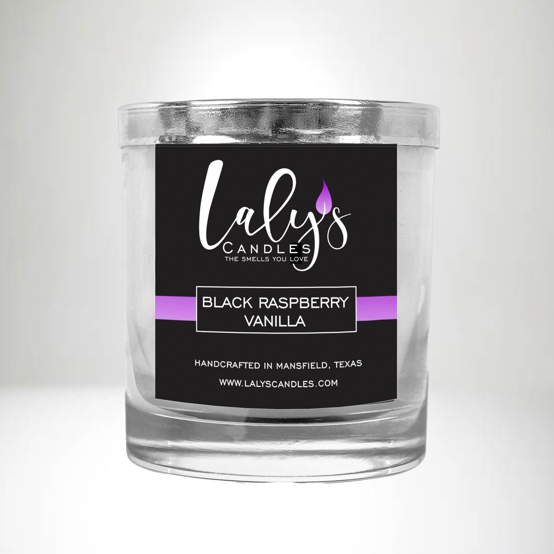 Hand poured strong scented candle in thick glass jar. Non toxic oils, clean burning, long lasting. Arlington, Mansfield, Midlothian.