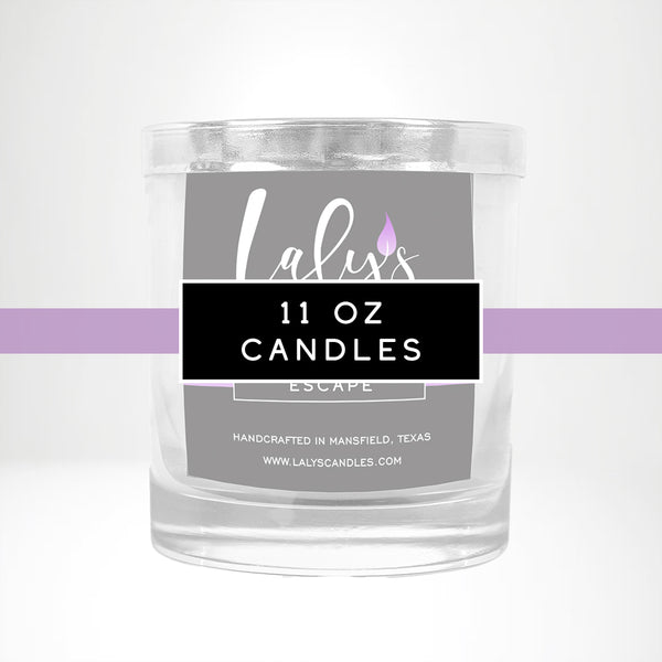 11 oz hand poured parasoy wax candle in thick glass. Clean burning, strong scented, eco friendly, non toxic, long lasting.