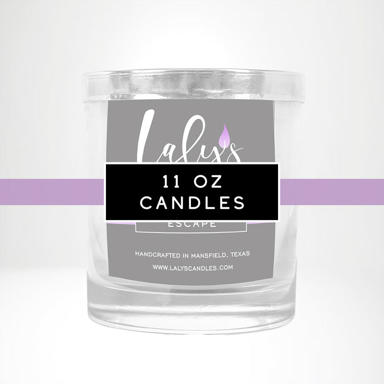 11 oz hand poured parasoy wax candle in thick glass. Clean burning, strong scented, eco friendly, non toxic, long lasting.