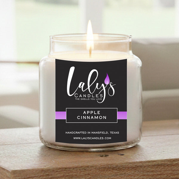 Strong scented candle with thick glass jar and non toxic fragrance oils. Clean burning, long lasting. Arlington, Mansfield, Midlothian.