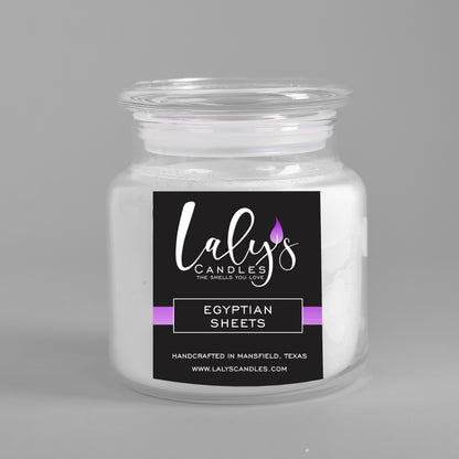 Strong scented, clean burning candle with non toxic fragrance oils in a thick glass jar. Long lasting. Arlington, Mansfield, Midlothian.