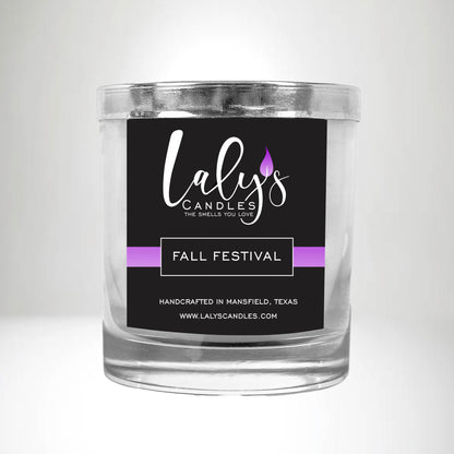 Thick glass jar candle with strong scent and non toxic fragrance oils. Clean burning and long lasting. Arlington, Mansfield, Midlothian.
